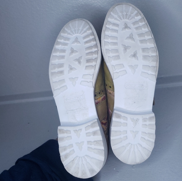 Melvin & Hamilton Amelie Leather Monk Loafers Size 10 - Picture 13 of 15